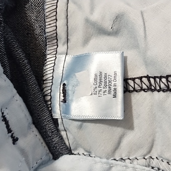 St. John's Bay Straight Leg Dark Denim Stretch Jeans Comfort Waist 4 Pockets - Picture 8 of 12